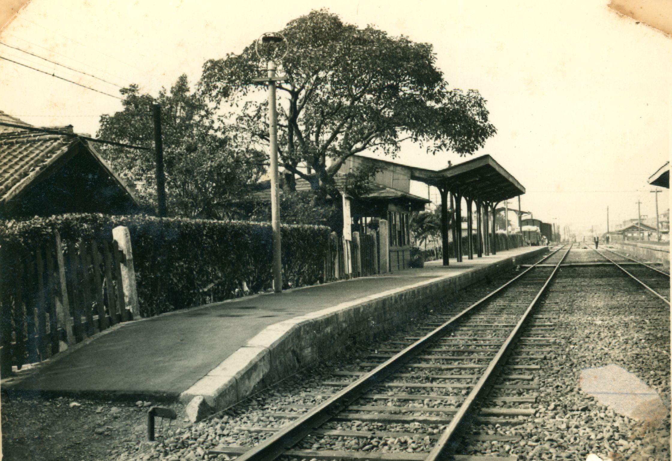 士林與忠美站月臺舊影－1