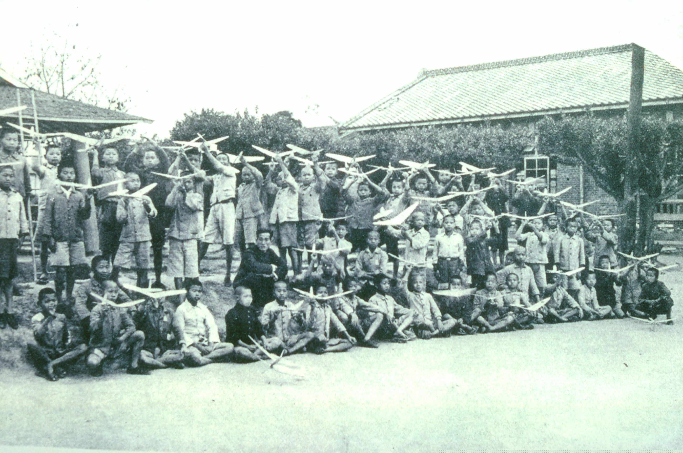 日本時代滑翔機實作課程